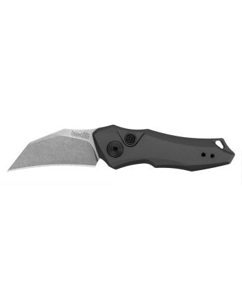 Kershaw 7350 Launch 10 1.90" Folding Hawkbill Plain Stonewashed CPM 154 SS Blade Gray Anodized Aluminum Handle Includes Pocket Clip