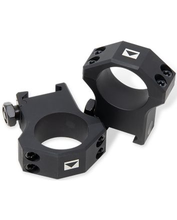 Steiner 5960 T-Series RingsMatte Black Aluminum 30mm Tube Low