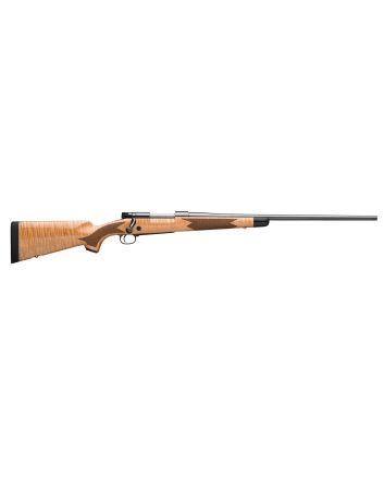 Winchester Repeating Arms 535218289 Model 70 Super Grade 6.5 Creedmoor Caliber with 5+1 Capacity, 22" Barrel, High Polished Blued Metal Finish &amp; Gloss AAA Maple Stock Right Hand (Full Size)