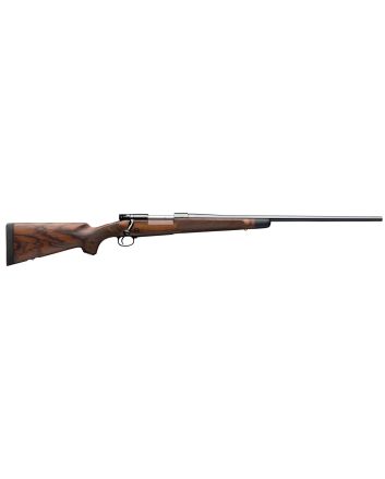 Winchester Repeating Arms 535239220 Model 70 Super Grade 308 Win Caliber with 5+1 Capacity, 22" Barrel, High Polished Blued Metal Finish &amp; AAA French Walnut Stock Right Hand (Full Size)