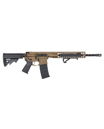 LWRC ICDIR5CK16 Individual Carbine Direct Impingement 5.56x45mm NATO 30+1 16.10" Barrel, Exclusive Flat Dark Earth, A2 Flash Hider, Steel Receiver, 6 Position Stock, Magpul MOE Grip, Optics Ready