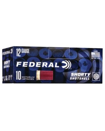 Federal SH1298 Shorty12Gauge 1.75" 15/16oz 8Shot 10 Per Box/10 Case