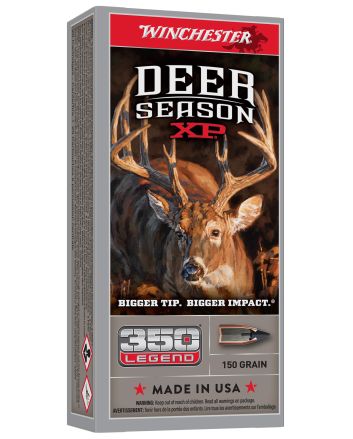 Winchester Ammo X350DS Deer Season XP 350Legend 150gr Extreme Point 20 Per Box/10 Case