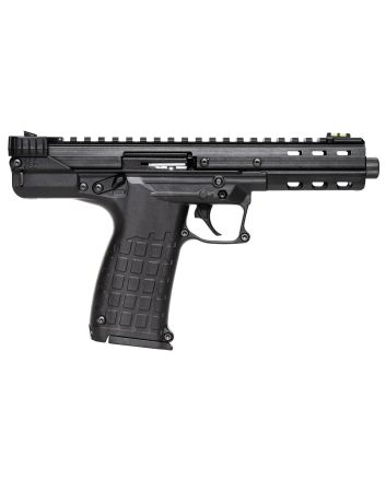 Kel-Tec CP33BLK CP3322 LR 33+1 5.50" All Black Ported/Threaded Barrel, Serrated/Optic Ready Slide, Polymer w/Picatinny Rail Frame, Black Polymer Grip Ambidextrous