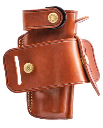 Galco IRO212 IronhideOWB Tan Leather Belt Slide Fits 1911 Ambidextrous