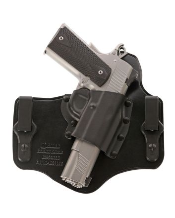 Galco KC600B KingTuk Classic IWB Black Kydex/Leather UniClip Compatible w/Glock 42 Belt 1.75" Wide Right Hand