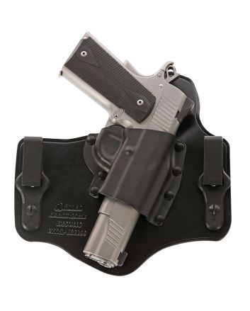 Galco KC636B KingTuk Classic IWB Black Kydex/Leather UniClip Fits Ruger LC Fits Ruger EC9 Right Hand