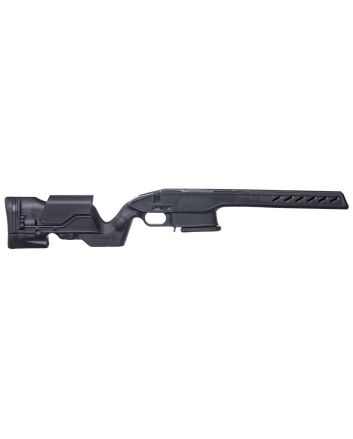 Archangel AAS10 Precision Elite Black Synthetic Fixed w/Adjustable Cheek Riser Fits Savage 10/11 Short Action