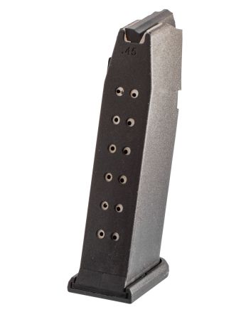 ProMag GLKA14 Standard13rd 45 ACP Compatible w/ Glock 30/21 Black DuPont Zytel Polymer