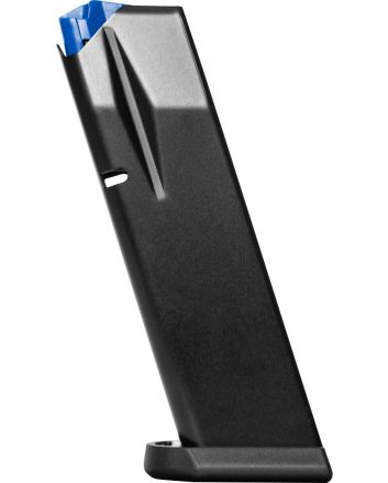 Mec-Gar MGCZCOMP15AFC Standard15rd 9mm Luger Fits CZ P-01/75 Compact/PCR Blued w/Anti-Friction Coating Carbon Steel