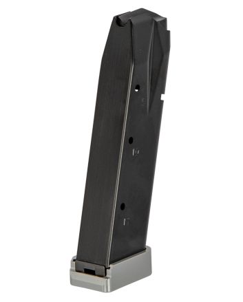 Mec-Gar MGP226X5919AFC Standard19rd Extended 9mm Luger Fits Sig P226 X5 Blued w/Anti-Friction Coating Carbon Steel