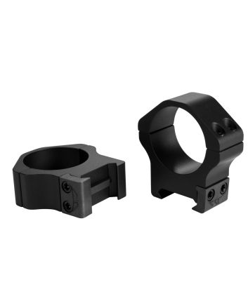 Warne 514M Horizontal Rings Maxima Matte Black 30mm Medium 0 MOA