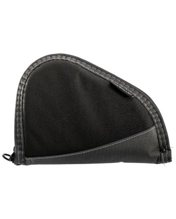 Allen 4448 DeluxeHandgun Case Black w/Gray Trim, Foam Padding, Non-Absorbent Lining &amp; Lockable Zipper 8" L