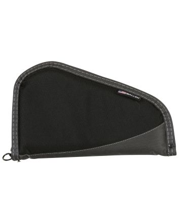 Allen 44413 DeluxeHandgun Case Black w/Gray Trim, Foam Padding, Non-Absorbent Lining &amp; Lockable Zipper 13" L