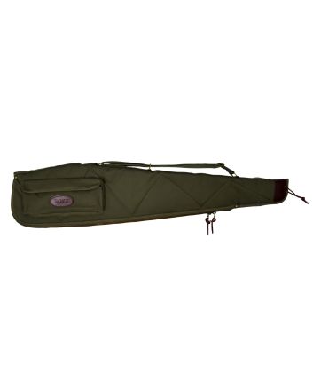 Boyt Harness OGC98PM09 Alaskan Rifle Case 44" Waxed OD Green Canvas w/ Brass Hardware &amp; Quilted Flannel for Scoped Rifles