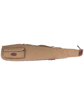 Boyt Harness OGC98PL06 Alaskan Rifle Case 48" Waxed Kahki Canvas w/ Brass Hardware &amp; Quilted Flannel Padding for Scoped Rifles