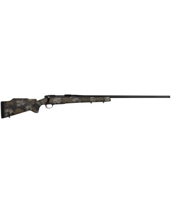 Nosler 41848 M48 Long-Range 6.5 Creedmoor 4+1 26" Barrel, Graphite Black Cerakote Metal Finish, Black with Green/Tan Sponge Pattern Manners MCS-T Elite Tac Stock