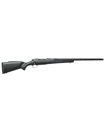 Nosler 47348 M48 Mountain Carbon Full Size 28 Nosler 3+1 24" Tungsten Gray Cerakote Steel Threaded Barrel Tungsten Gray Cerakote Steel Receiver Granite Green Mountain Hunter Stock Right Hand