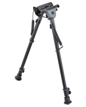 Champion Targets 40854 Standard Bipod 6-9" Swivel Stud Attachment &amp; Vertical Adjustment Black Aluminum