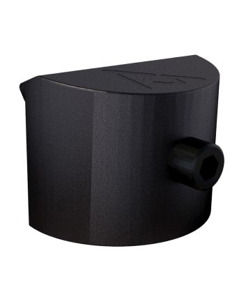 Rival Arms RA75G101A Grip PlugCompatible w/ Glock Gen3 (except 36/42/43), Black Aluminum