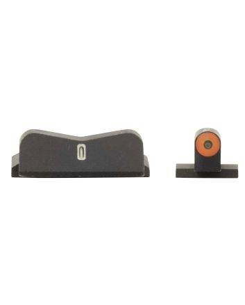XS Sights SW0029S5N DXT2 Big Dot Night Sights fits GlockBlack | Green Tritium Orange Outline Front Sight Green Tritium White Outline Bar Rear Sight