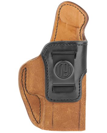 1791 Gunleather RCH5BLBR RCHIWB Size 05 Black/Brown Leather Belt Clip Fits Springfield XD-M/HK VP9SK Right Hand