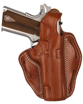 1791 Gunleather BHX1CLCBRR BHXOWB 01 Classic Brown Leather Belt Slide Fits 4-5" 1911