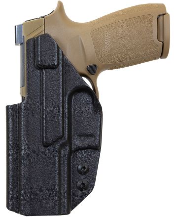 1791 Gunleather TACIWBP320BLKR Tactical KydexIWB Black Kydex Belt Clip Fits Sig P320