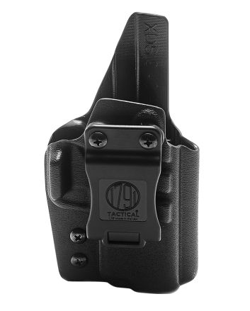 1791 Gunleather TACIWBXDSBLKR Tactical KydexIWB Black Kydex Belt Clip Fits Springfield XD-S
