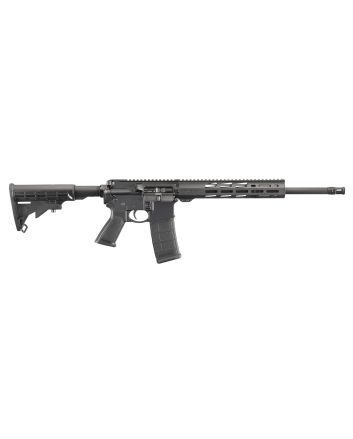 Ruger 8529 AR-5565.56x45mm 30+1 16.10" Threaded Heavy Barrel, Hard Coat Anodized Finish, 11" Free-Float Handguard, Black Synthetic 6 Position Stock, Polymer Grip, Magpul PMAG