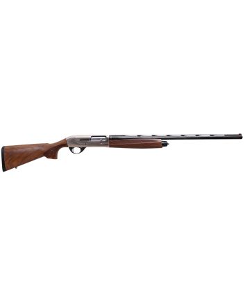 Weatherby ID22028MAG 18i Deluxe Full Size 20 Gauge Semi-Auto 3" 4+1 28" Black Vent Rib Barrel, Engraved Nickel Aluminum Receiver, Fixed Matte Walnut Stock, Right Hand