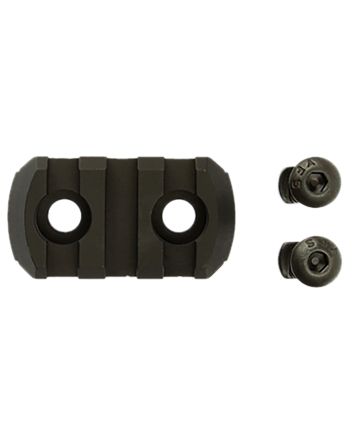 CMC Triggers 81721 M-Lok Picatinny Rail 3 SlotMatte Black 0 MOA