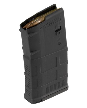 Magpul MAG291-BLK PMAG GEN M3 20rd 308 Win/7.62x51mm NATO Fits AR-10/M110/SR25 Black Polymer