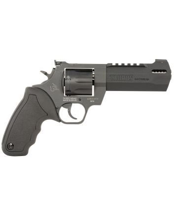 Taurus 2357051RH Raging Hunter357 Mag 7rd 5.12" Matte Black Oxide Steel Black Rubber with Integrated Red Cushion Insert Grip