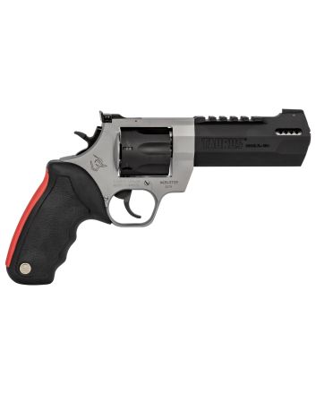 Taurus 2357055RH Raging Hunter357 Mag 7rd 5.12" Matte Black Oxide Cylinder &amp; Barrel Matte Stainless Steel Frame Black Rubber with Integrated Red Cushion Insert Grip