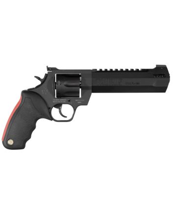 Taurus 2357061RH Raging Hunter357 Mag 7rd 6.75" Matte Black Oxide Steel Black Rubber with Integrated Red Cushion InsertGrip