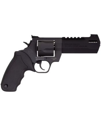 Taurus 2454051RH Raging Hunter454 Casull 5rd 5.12" Matte Black Oxide Steel Black Rubber with Integrated Red Cushion Insert Grip