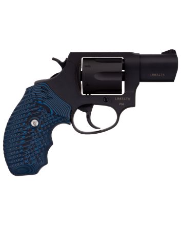 Taurus 2856021MVZ16 85638 Special +P Caliber with 2"Barrel, 6rd CapacityCylinder, Overall Matte Black Finish Carbon Steel &amp; Blue VZ Cyclone Grip