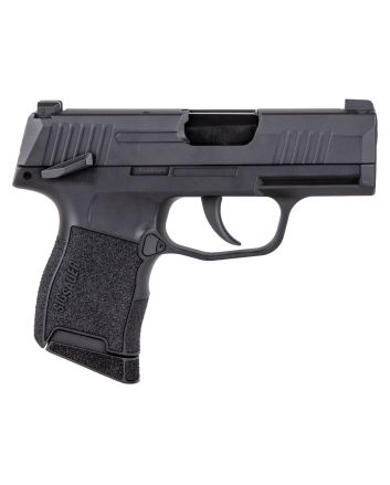 Sig Sauer Airguns AIRP365BB P365 Air Pistol CO2 4.5mm 12rd Black Polymer Grips