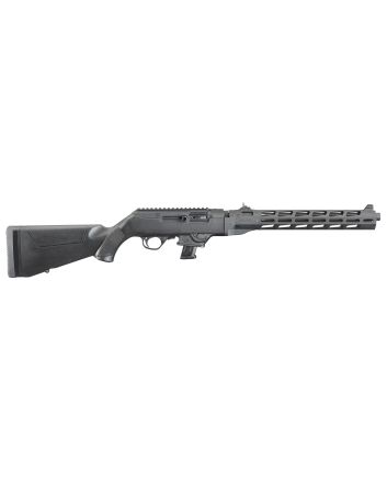 Ruger 19116 PC Carbine *CA Compliant 9mm Luger 10+1 16.12" Fluted Barrel, Type III Hard Coat Anodized Aluminum Alloy Receiver, Synthetic Stock, M-Lok Accessory Slots, Optics Ready