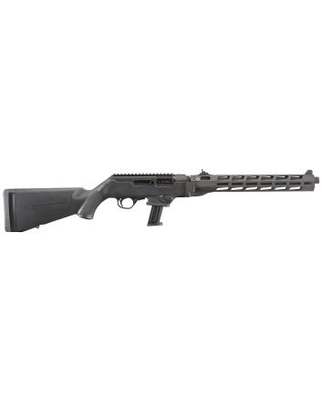 Ruger 19117 PC Carbine *CA Compliant 9mm Luger 10+1 16.12" Threaded/Fluted Barrel, Type IIIHard Coat Anodized Aluminum Alloy Receiver, Synthetic Stock, M-Lok Accessory Slots, Optics Ready