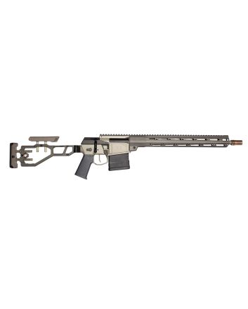 Q LLC FIX6516INGRY The Fix6.5 Creedmoor 10+1 16" Tapered Barrel, Gray, Fully Adjustable Folding Stock, Magpul K Grip, 15" Q-Sert Handgaurd, AR-10/SR-25 Mag, Cherry Bomb Brake, Ambi Controls