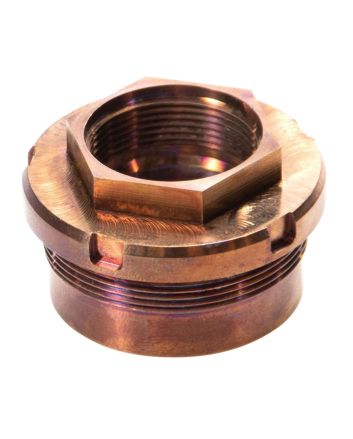 Q LLC PLANBOMEGA Plan-B Omega 1.375"x24 Suppressor Tube tpi, 17-4 Copper Stainless Steel, Fits Cherry Bomb Brake