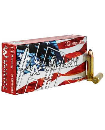 Hornady 82242 American Whitetail450Bushmaster 245gr InterLock 20 Per Box/10 Case