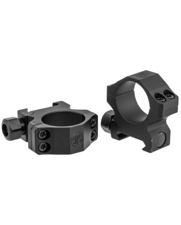 Sig Sauer Electro-Optics SOA10019 Alpha 1Matte Black 1" Low 0 MOA