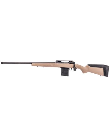 Savage Arms 57524 110 Tactical Desert 6.5 Creedmoor 10+1 24", Matte Black Metal, Flat Dark Earth Fixed AccuStock with AccuFit, Left Hand