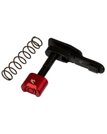 Strike ARAMBIMRRED Ambidextrous Magazine Release AR-15, M16 Mil-Spec Red Aluminum