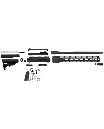 TacFire SSRK9MM16LPK AR Build Kit Rifle 9mm Luger AR-15 Black Nitride Steel 1/2"-36 tpi *Sports South Exclusive.