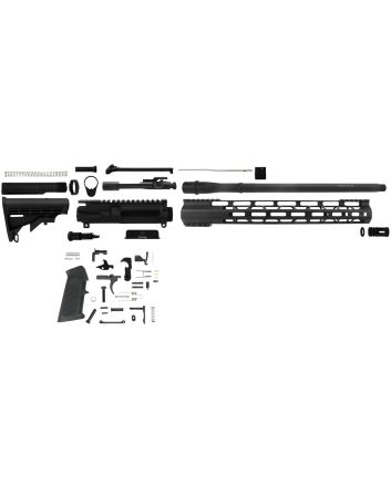 TacFire SSRK300LPK AR Build Kit Rifle 300 Blackout AR Platform Black Nitride Aluminum 1/2"-28 tpi *Sports South Exclusive.