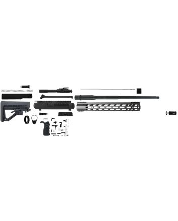 TacFire SSRK308LPK20BN AR Build Kit Rifle 308 Win AR-10 Black Nitride Aluminum 5/8"-24 tpi *Sports South Exclusive.